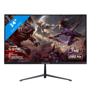 24" RAIDER 280Hz  CURVED PRO GAMING