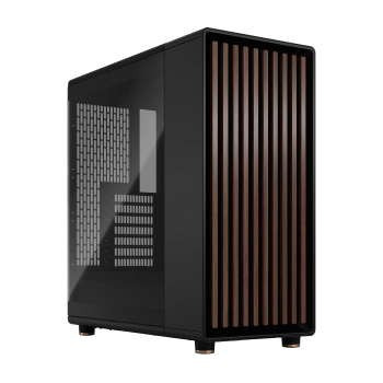 Fractal Design North - TG Clear Charcoal Black