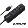 RAIDER 2in1 Cardreader and USB 3.0 hub