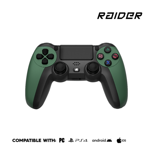 RAIDER PRO Game Controller Wireless BT Green