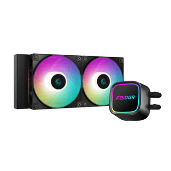 Waterkoeling RAIDER ULTRA AQUA 240 RGB V2 Black