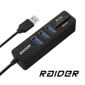 RAIDER 2in1 Cardreader and USB 3.0 hub