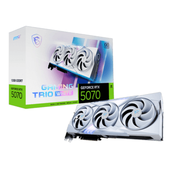 NVIDIA MSI GeForce RTX 5070 12G GAMING TRIO OC WHITE