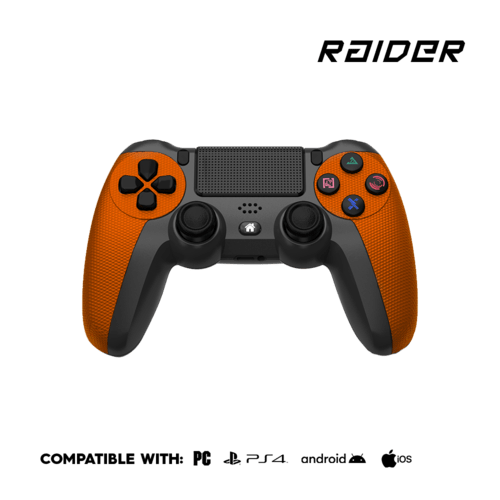RAIDER PRO Game Controller Wireless BT Orange