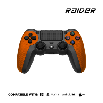 RAIDER PRO Game Controller Wireless BT Orange