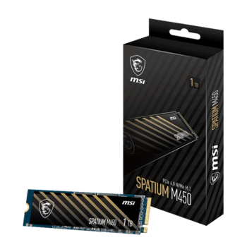 SSD M.2 1000GB MSI Spatium M450