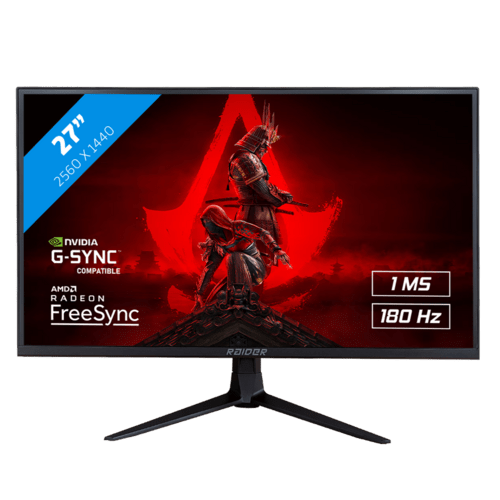 27" RAIDER-180Hz QHD ULTRA Gaming