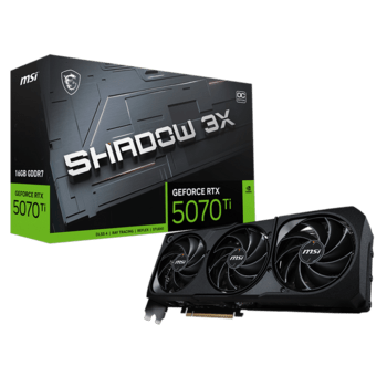 MSI NVIDIA GeForce RTX 5070 Ti 16G SHADOW 3X OC