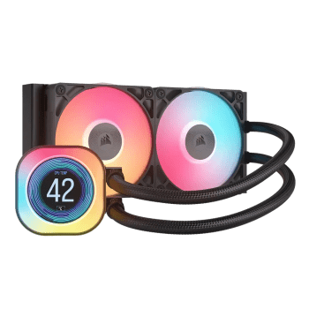 Waterkoeling Corsair iCUE Link Titan 240 RX LCD Black