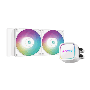 Waterkoeling RAIDER ULTRA AQUA 240 RGB V2 White